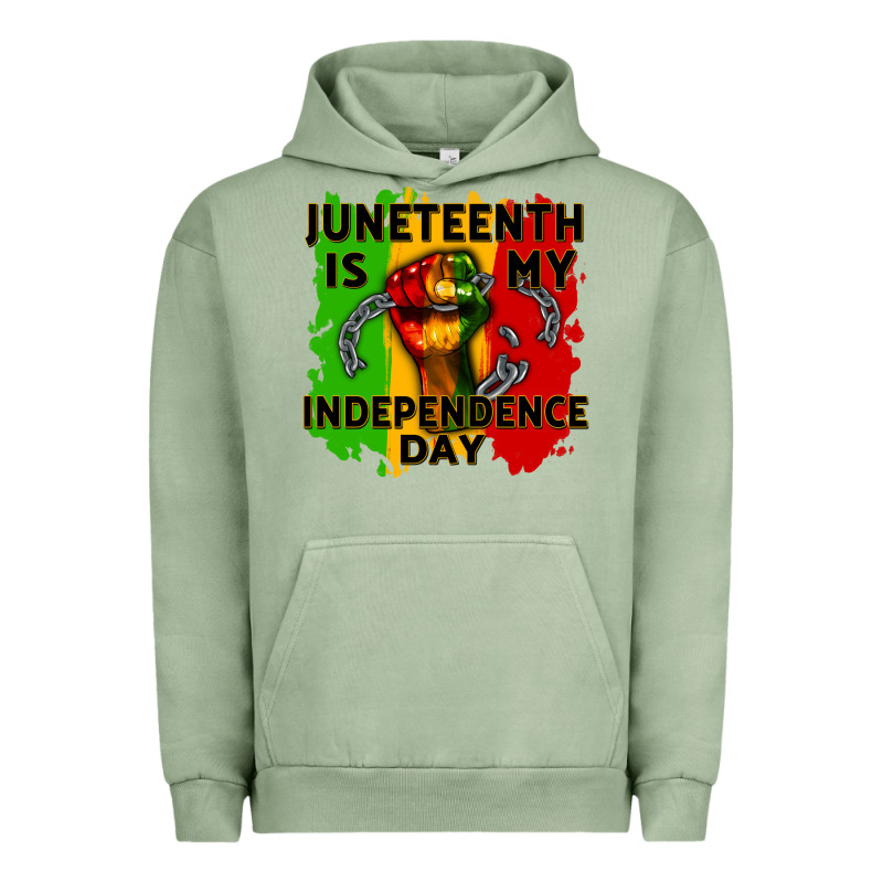 Juneteenth Is My Independence Day Cowgirl Urban Hoodie by CowGirlArtShop | Teevron