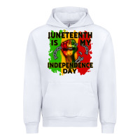 White juneteenth is my independence day cowgirl Urban Hoodie - CowGirlArtShop