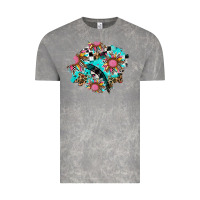 Cloud Rock race sunflower patches Vintage Tee - AdoDesignShop
