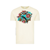 Vintage Arctic race sunflower patches Vintage Tee - AdoDesignShop