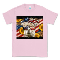 Bubblegum Pink Western 4th Of July Lama Classic Tee - LillyAllenDesigns