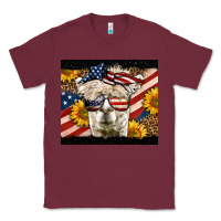Burgundy Western 4th Of July Lama Classic Tee - LillyAllenDesigns