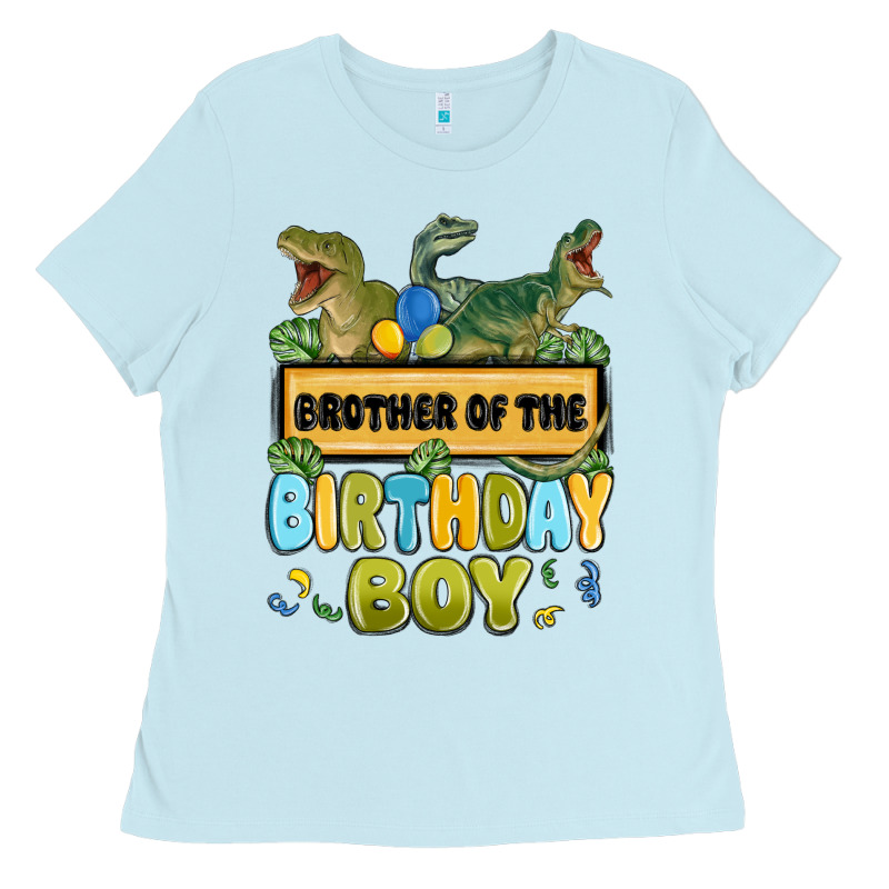 Brother Of The Birthday Boy Ladies Tee by MaliasSmallBusiness | Teevron