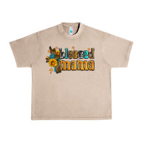 French Oak blessed mama Urban Heavy Tee - AdoDesignShop