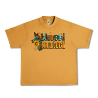 Peanut Butter blessed mama Urban Heavy Tee - AdoDesignShop