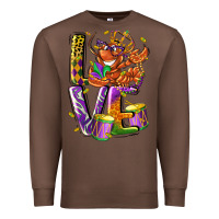 Chestnut Mardi Gras love Premium Sweatshirt - LillyAllenDesigns