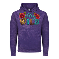 Cloud Purple stay wild Vintage Hoodie - HRA Design Shop