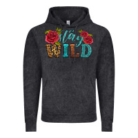 Vintage Black stay wild Vintage Hoodie - HRA Design Shop