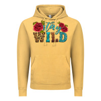 Vintage Mustard stay wild Vintage Hoodie - HRA Design Shop