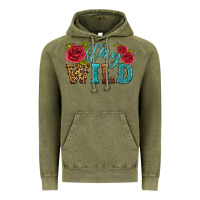 Vintage Olive stay wild Vintage Hoodie - HRA Design Shop