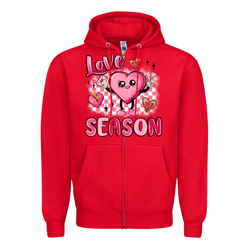 Love Season Zipper Hoodie by MaliasSmallBusiness | Teevron