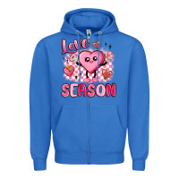 True Royal love season Zipper Hoodie - MaliasSmallBusiness