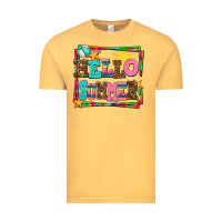 Vintage Mustard hello summer Vintage Tee - AdoDesignShop