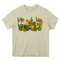 Mossy cactus coffee cups Heavy Core Tee - texasbilliewilder