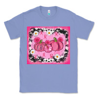 Colony Blue breast cancer pumpkins Classic Tee - AdoDesignShop