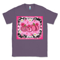 Lavender breast cancer pumpkins Classic Tee - AdoDesignShop