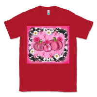 Red breast cancer pumpkins Classic Tee - AdoDesignShop