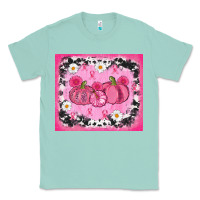 Seafoam breast cancer pumpkins Classic Tee - AdoDesignShop