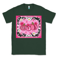 Sports Green breast cancer pumpkins Classic Tee - AdoDesignShop