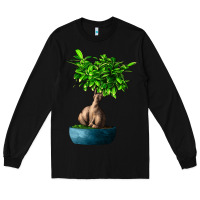 Black Ficus Ginsenge Long Sleeve Tee - LillyAllenDesigns