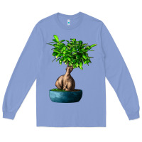 Colony Blue Ficus Ginsenge Long Sleeve Tee - LillyAllenDesigns