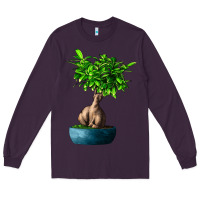 Plum Ficus Ginsenge Long Sleeve Tee - LillyAllenDesigns