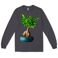 Smoke Ficus Ginsenge Long Sleeve Tee - LillyAllenDesigns