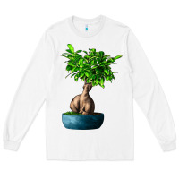 White Ficus Ginsenge Long Sleeve Tee - LillyAllenDesigns