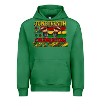 Emerald juneteenth celebrating black freedom Urban Hoodie - CowGirlArtShop