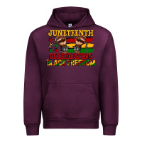 Mauve Wine juneteenth celebrating black freedom Urban Hoodie - CowGirlArtShop