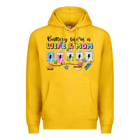 Lemon battery life of a wife & mom Premium Hoodie - JahusDesignShop
