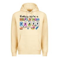 Pina Colada battery life of a wife & mom Premium Hoodie - JahusDesignShop