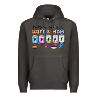 Smoke battery life of a wife & mom Premium Hoodie - JahusDesignShop