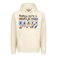 Tofu battery life of a wife & mom Premium Hoodie - JahusDesignShop