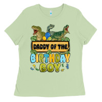 Matcha daddy of the birthday boy Ladies Tee - MaliasSmallBusiness