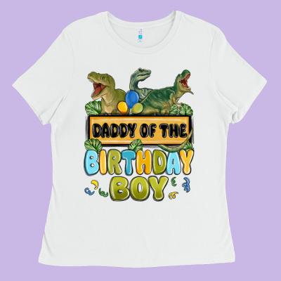 Ladies Tee daddy of the birthday boy