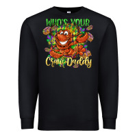 Black Who's your craw daddy Mardi Gras Premium Sweatshirt - LillyAllenDesigns