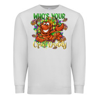 Dove Grey Who's your craw daddy Mardi Gras Premium Sweatshirt - LillyAllenDesigns