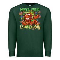 Sports Green Who's your craw daddy Mardi Gras Premium Sweatshirt - LillyAllenDesigns