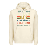 Sandshell I Have Two Tıtles Dad And Step Dad And I Rock Them Premium Hoodie - Bettercallsaul