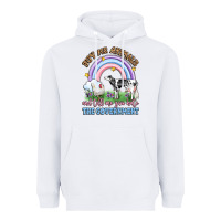 White buy me animals and tell me you hate the government Heavyweight Hoodie - LillyAllenDesigns