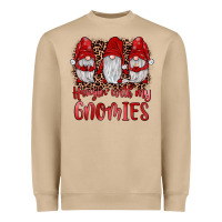 Mushroom hangin' with my gnomies Heavyweight Sweatshirt - JahusDesignShop