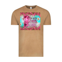 Vintage Camel Breast cancer  no one fıghts alone tumbler Vintage Tee - Artiststas