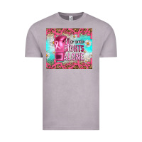 Vintage Zinc Breast cancer  no one fıghts alone tumbler Vintage Tee - Artiststas