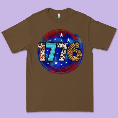Premium Tee western 1776 4th of july billie wilder