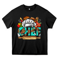 Black chef Heavy Core Tee - texasbilliewilder