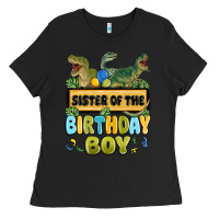 Black sister of the birthday boy Ladies Tee - MaliasSmallBusiness