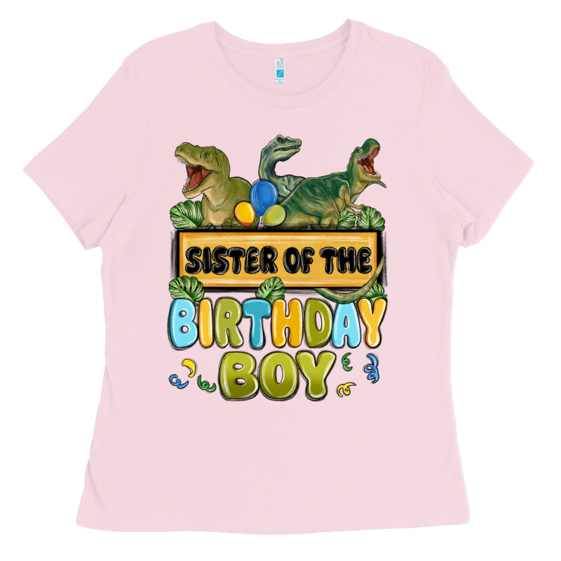Sister Of The Birthday Boy Ladies Tee by MaliasSmallBusiness | Teevron