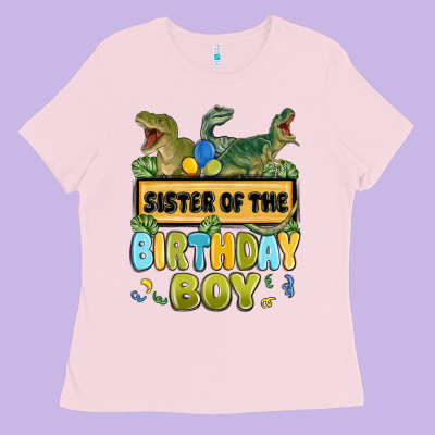 Ladies Tee sister of the birthday boy