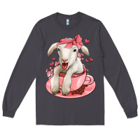 Smoke valentines day lamb Long Sleeve Tee - Jasminsmagicworld